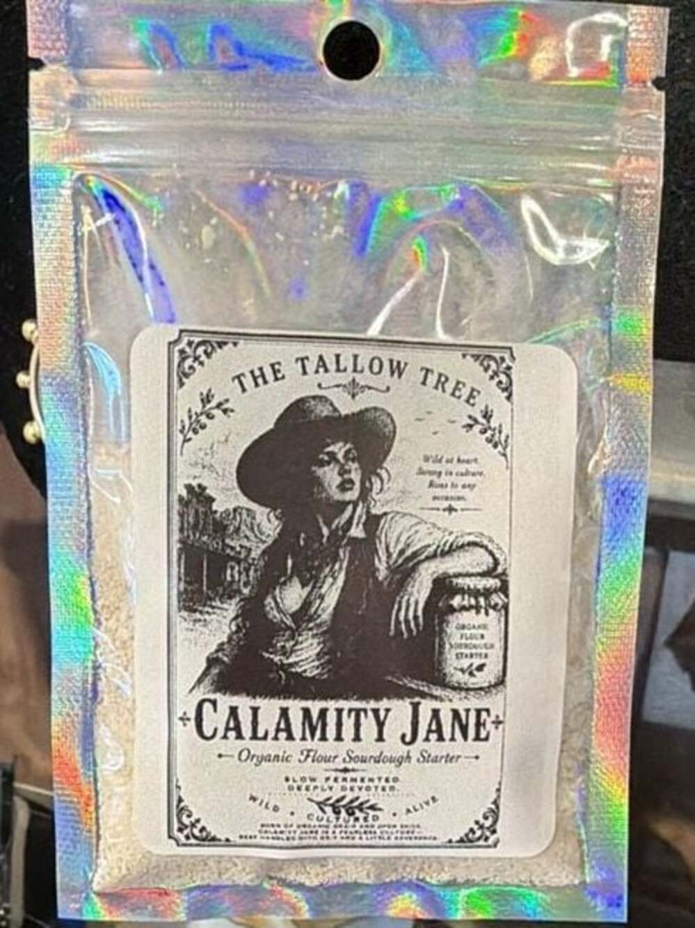 The Tallow Tree Calamity Jane Organic Flour Sourdough Starter